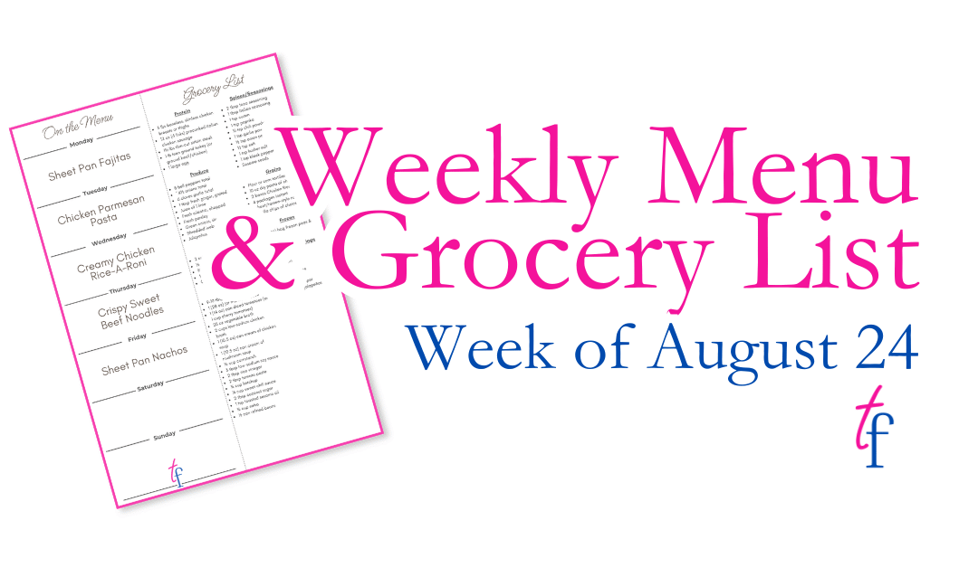 Week of August 24