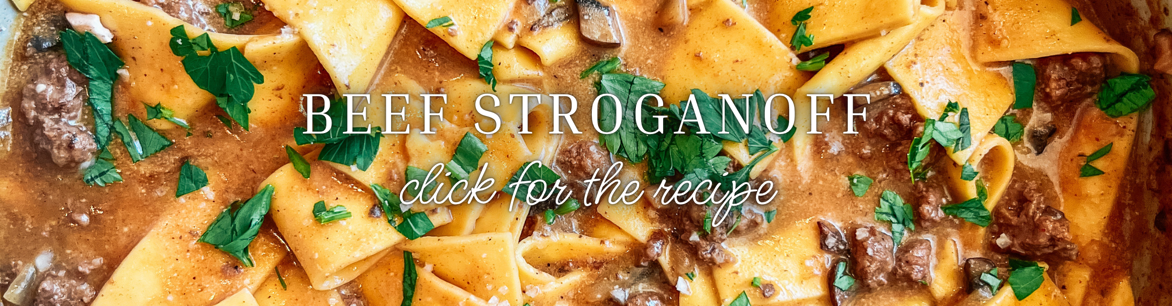 beef stroganoff
