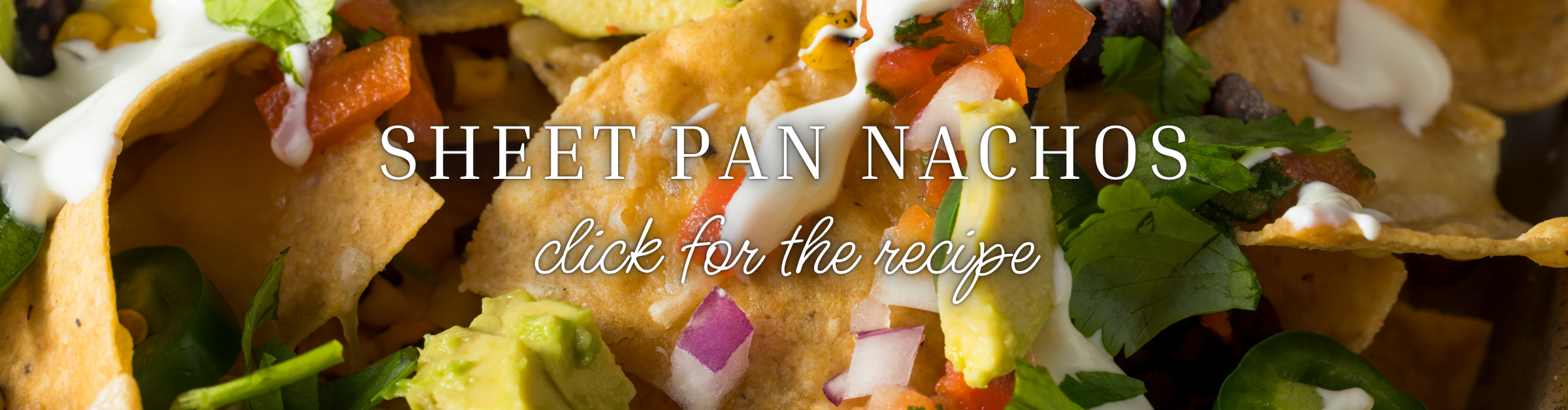 sheet pan nachos