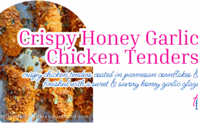 Crispy Honey Garlic Chicken Tenders