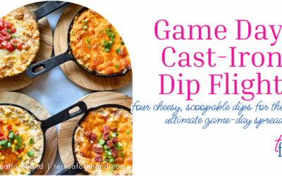 Game Day Cast-Iron Dip Flight