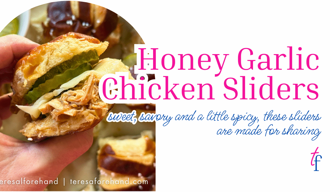 Honey Garlic Chicken Sliders