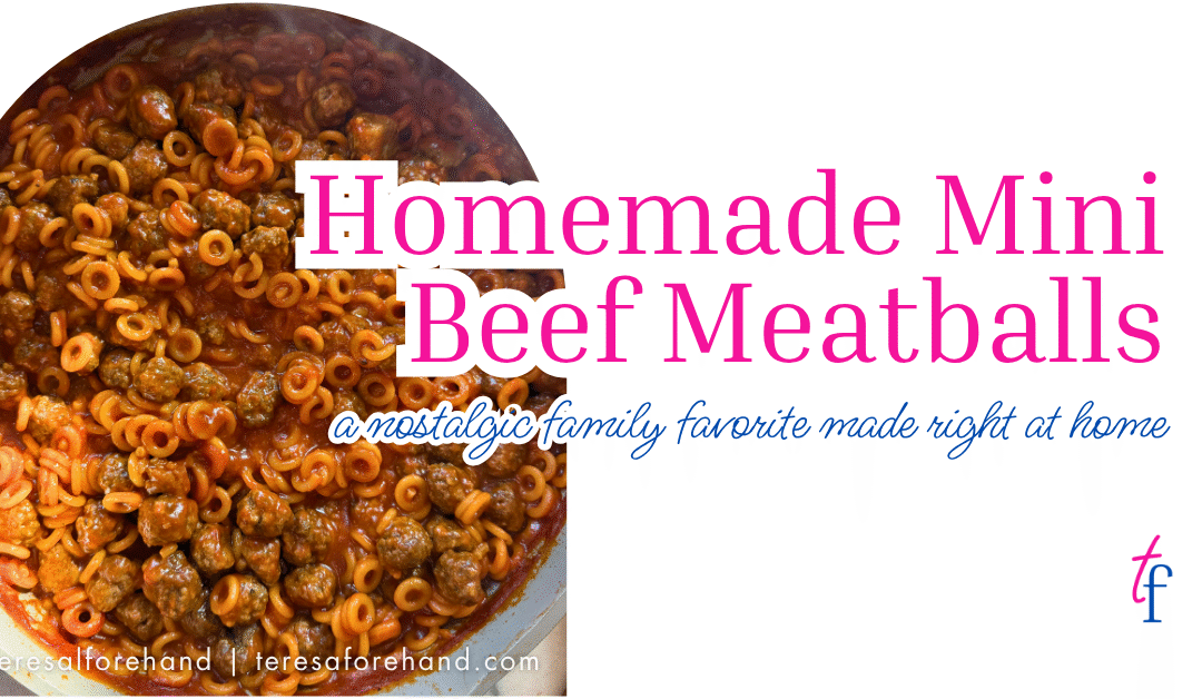 Mini Beef Meatballs