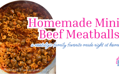 Mini Beef Meatballs