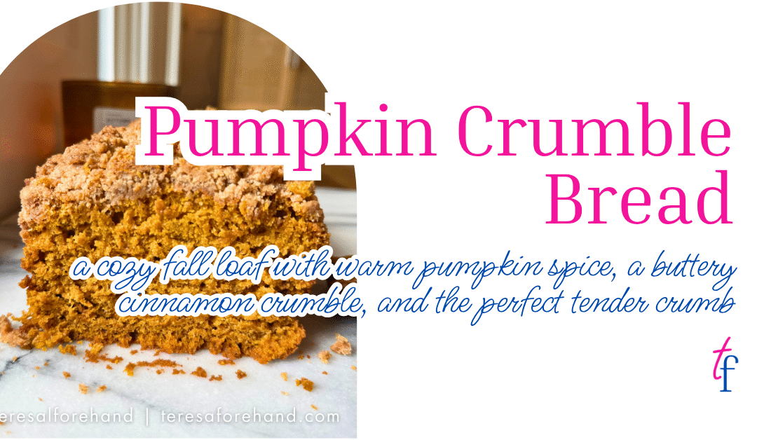 Pumpkin Crumble Bread