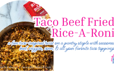 Taco Beef Fried Rice-A-Roni