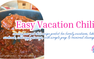 Easy Vacation Chili