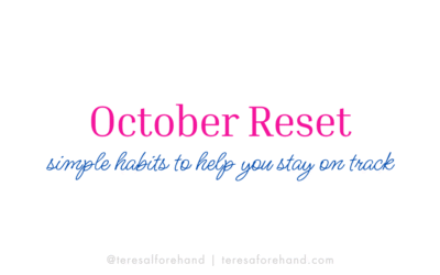 October Habits